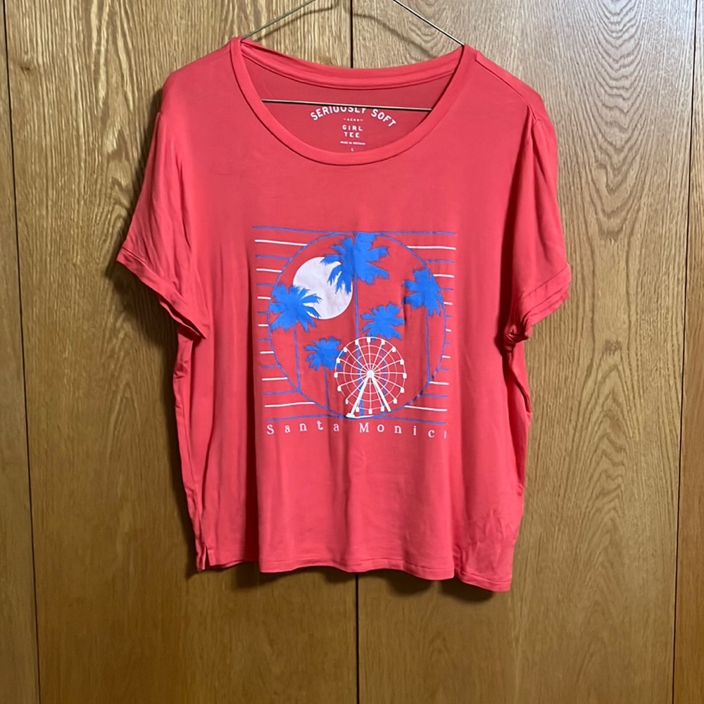 L Pink Aeropostale T Shirt